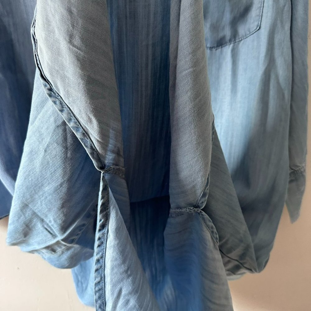 Jess Lea V-Neck Chambray Dress - Picture 8 of 9